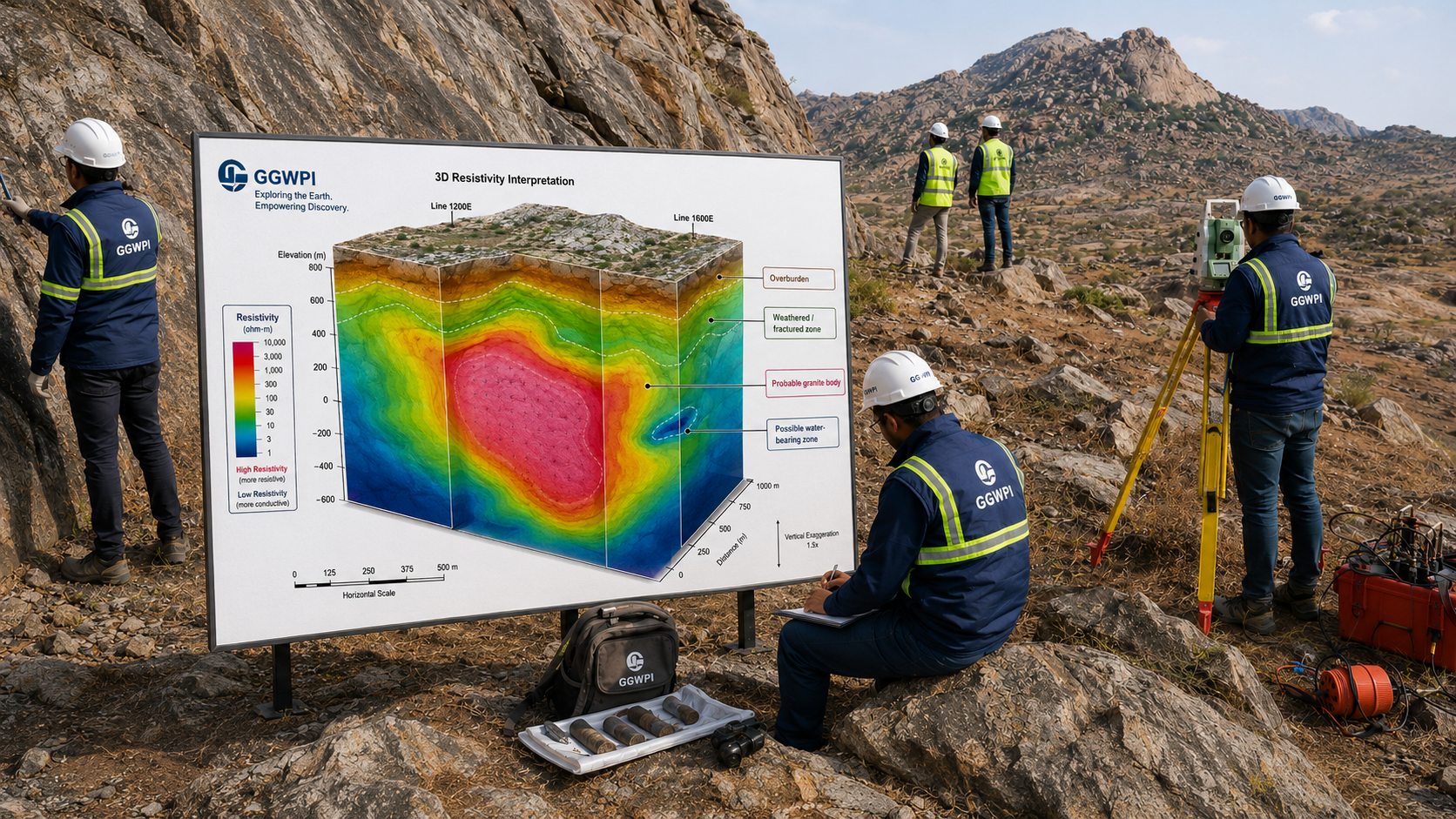 Geological and mineral exploration survey