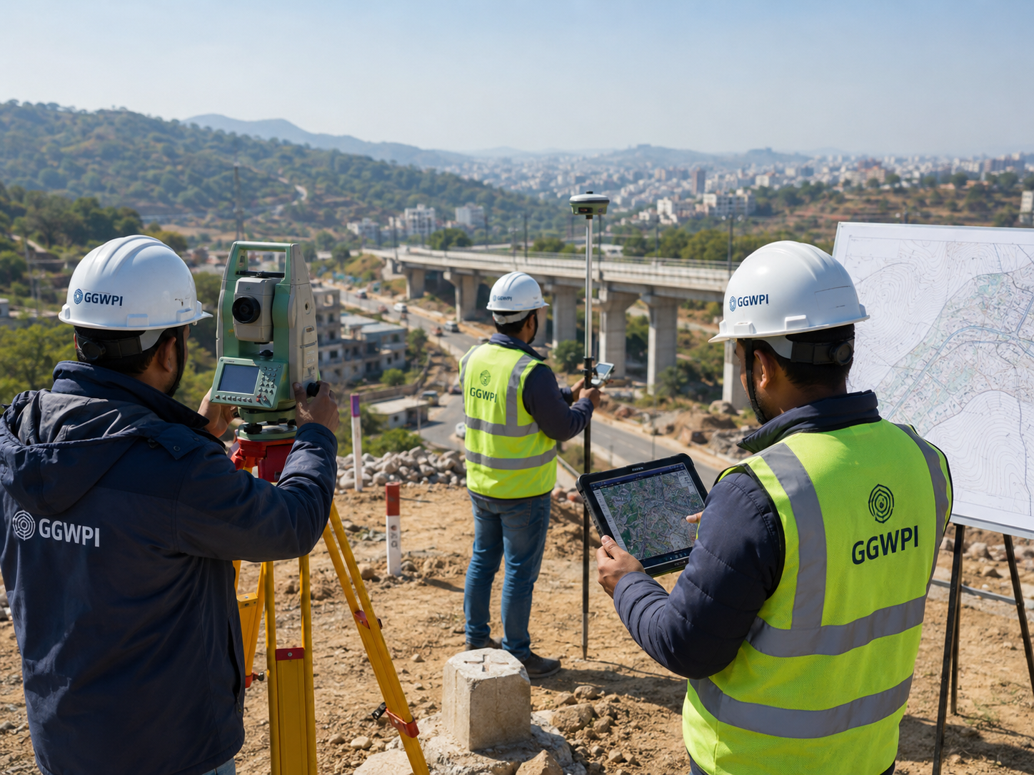 GNSS Total Station and GIS survey services